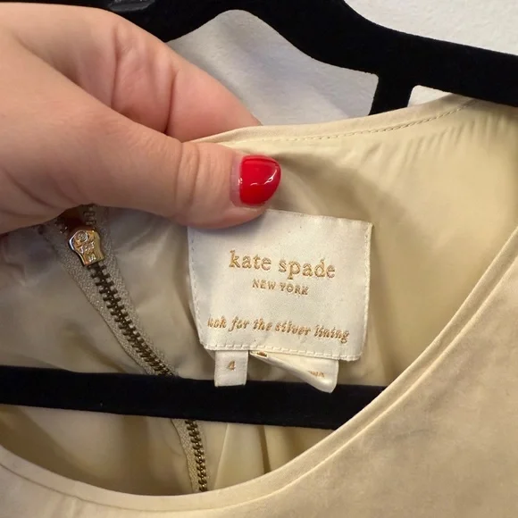 Kate Spade Beige Dress - Picture 2 of 3